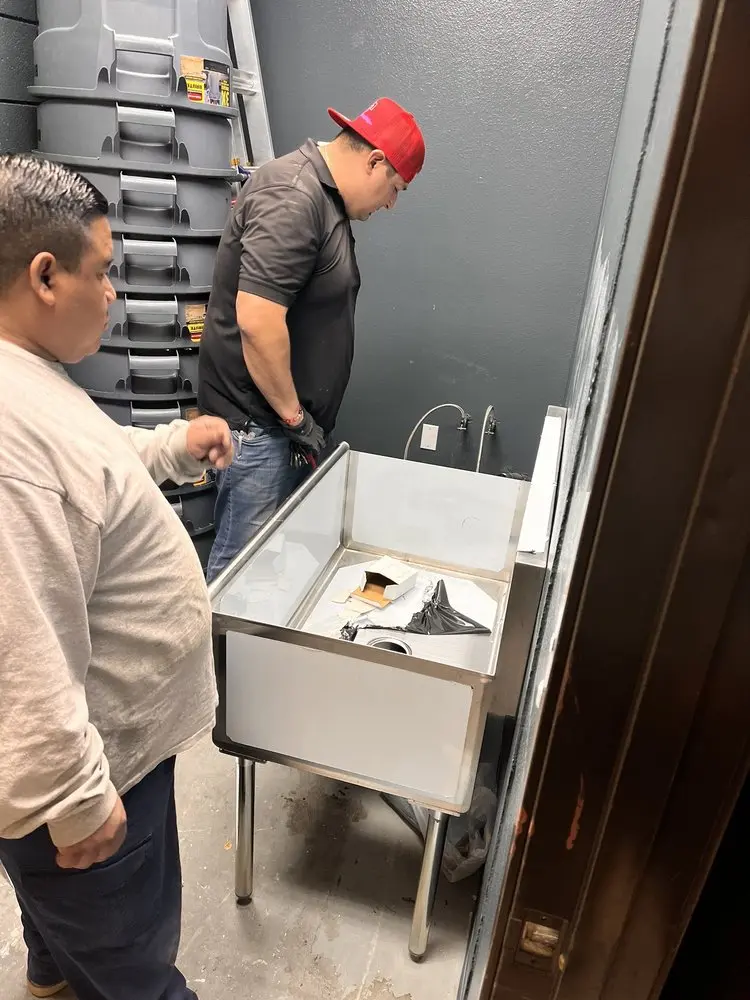 Commercial plumbing and sink installation in Chillicothe
